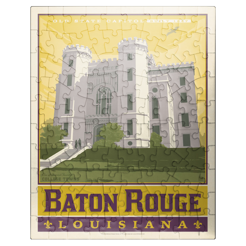 puzzleplate American College Towns: Baton Rouge, LA 100 Jigsaw Puzzle