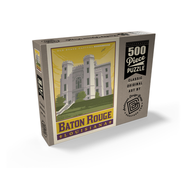 American College Towns: Baton Rouge, LA 500 Jigsaw Puzzle box view2
