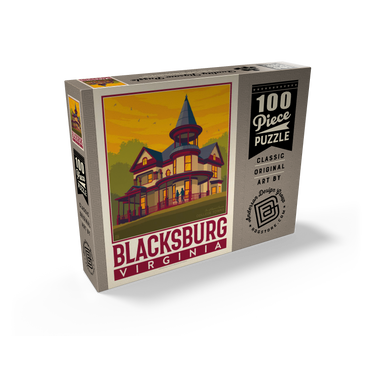 American College Towns: Blacksburg, VA 100 Jigsaw Puzzle box view2