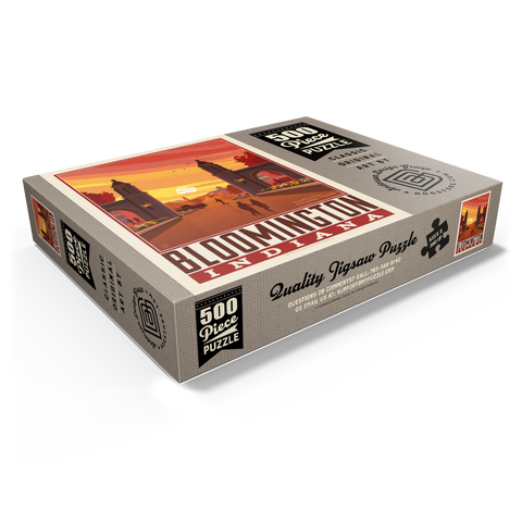 American College Towns: Bloomington, IN 500 Jigsaw Puzzle box view1