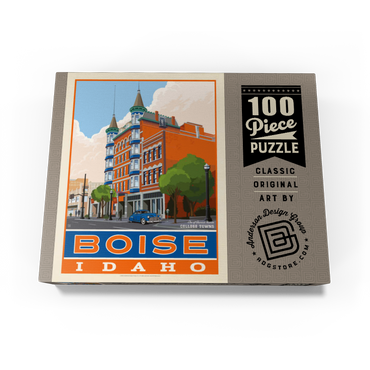 American College Towns: Boise, Idaho 100 Jigsaw Puzzle box view3