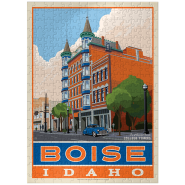 puzzleplate American College Towns: Boise, Idaho 300 Jigsaw Puzzle