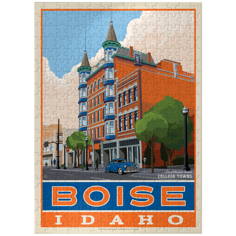 puzzleplate American College Towns: Boise, Idaho 300 Jigsaw Puzzle