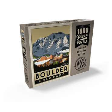American College Towns: Boulder, CO 1000 Jigsaw Puzzle box view2