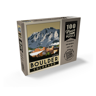 American College Towns: Boulder, CO 100 Jigsaw Puzzle box view2