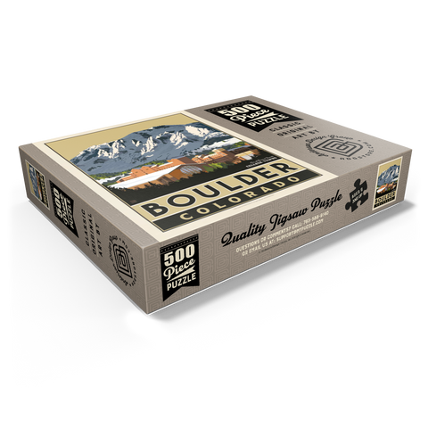 American College Towns: Boulder, CO 500 Jigsaw Puzzle box view1