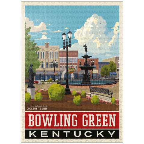 puzzleplate American College Towns: Bowling Green, KY 1000 Jigsaw Puzzle
