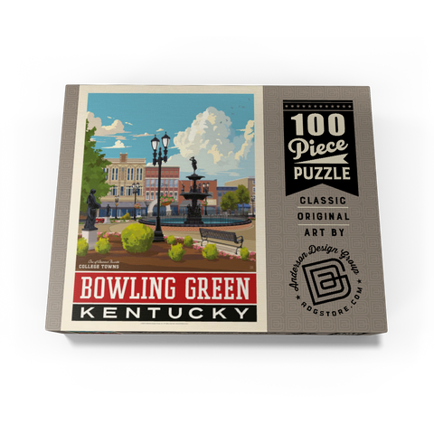 American College Towns: Bowling Green, KY 100 Jigsaw Puzzle box view3