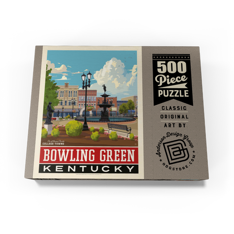 American College Towns: Bowling Green, KY 500 Jigsaw Puzzle box view3