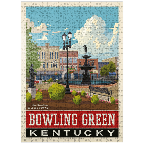 puzzleplate American College Towns: Bowling Green, KY 500 Jigsaw Puzzle