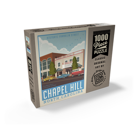 American College Towns: Chapel Hill, NC 1000 Jigsaw Puzzle box view2
