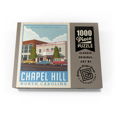 American College Towns: Chapel Hill, NC 1000 Jigsaw Puzzle box view3