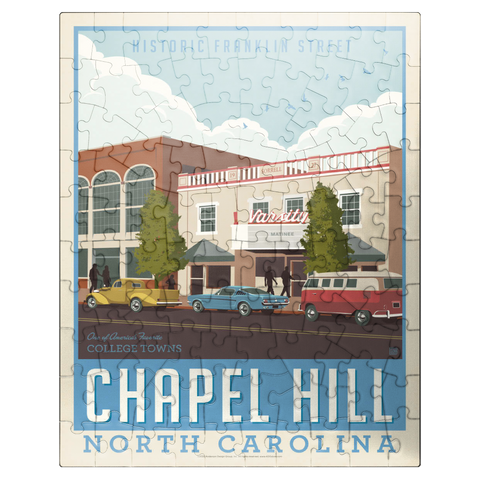 puzzleplate American College Towns: Chapel Hill, NC 100 Jigsaw Puzzle
