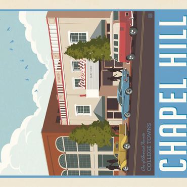 American College Towns: Chapel Hill, NC 100 Jigsaw Puzzle 3D Modell