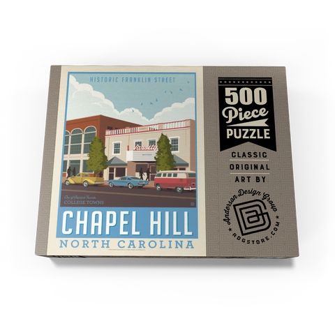 American College Towns: Chapel Hill, NC 500 Jigsaw Puzzle box view3