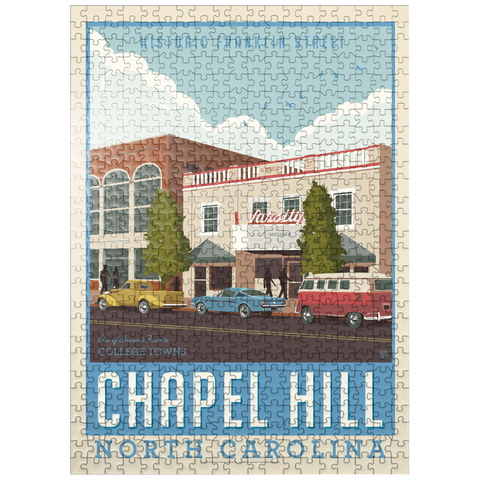 puzzleplate American College Towns: Chapel Hill, NC 500 Jigsaw Puzzle