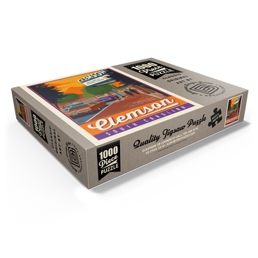 American College Towns: Clemson, SC 1000 Jigsaw Puzzle box view1