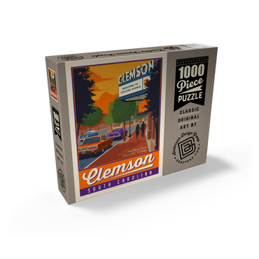 American College Towns: Clemson, SC 1000 Jigsaw Puzzle box view2