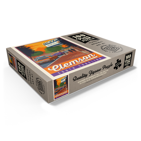 American College Towns: Clemson, SC 100 Jigsaw Puzzle box view1