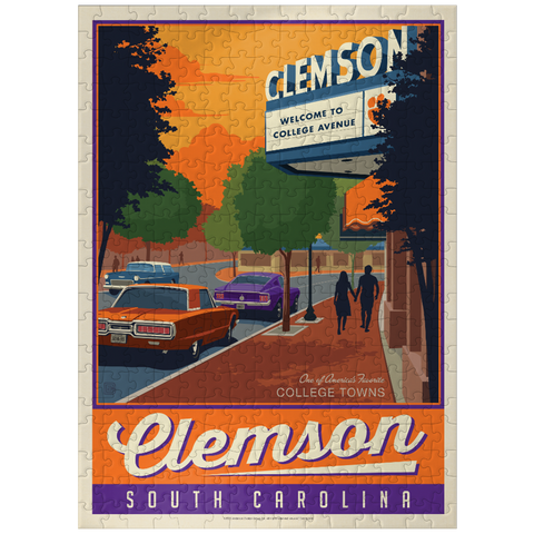 puzzleplate American College Towns: Clemson, SC 300 Jigsaw Puzzle
