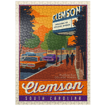 puzzleplate American College Towns: Clemson, SC 500 Jigsaw Puzzle