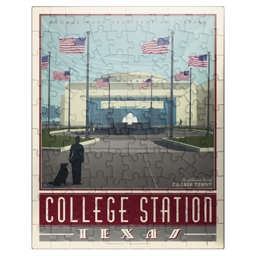 puzzleplate American College Towns: College Station, TX 100 Jigsaw Puzzle