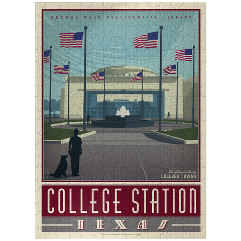 puzzleplate American College Towns: College Station, TX 300 Jigsaw Puzzle