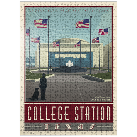 puzzleplate American College Towns: College Station, TX 500 Jigsaw Puzzle