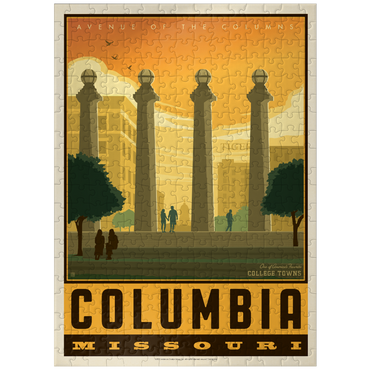 puzzleplate American College Towns: Columbia, MO 300 Jigsaw Puzzle