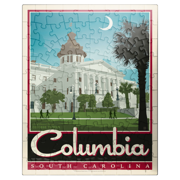 puzzleplate American College Towns: Columbia, SC 100 Jigsaw Puzzle