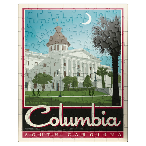 puzzleplate American College Towns: Columbia, SC 100 Jigsaw Puzzle