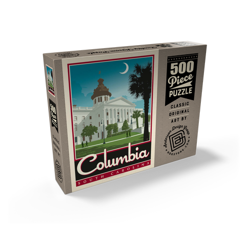 American College Towns: Columbia, SC 500 Jigsaw Puzzle box view2
