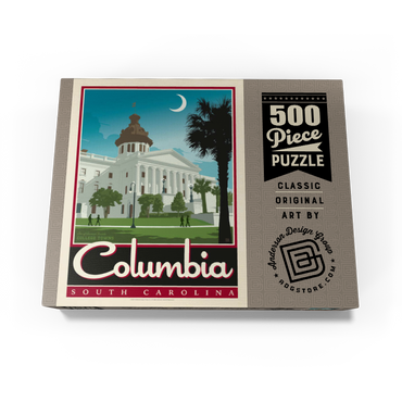 American College Towns: Columbia, SC 500 Jigsaw Puzzle box view3