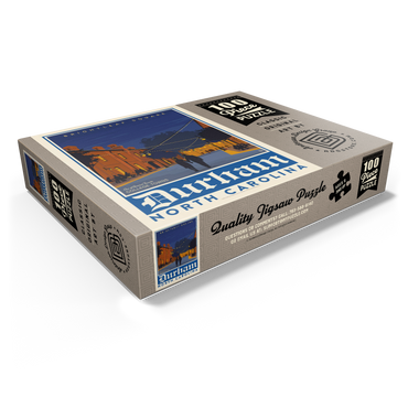 American College Towns: Durham, NC 100 Jigsaw Puzzle box view1