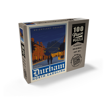 American College Towns: Durham, NC 100 Jigsaw Puzzle box view2