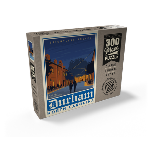American College Towns: Durham, NC 300 Jigsaw Puzzle box view2