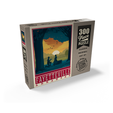 American College Towns: Fayetteville, Arkansas 300 Jigsaw Puzzle box view2