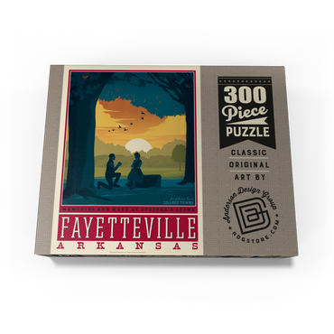 American College Towns: Fayetteville, Arkansas 300 Jigsaw Puzzle box view3