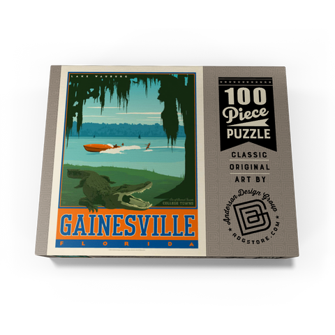 American College Towns: Gainesville, Florida 100 Jigsaw Puzzle box view3