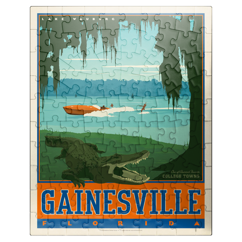 puzzleplate American College Towns: Gainesville, Florida 100 Jigsaw Puzzle