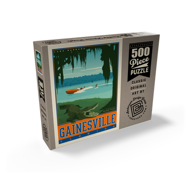 American College Towns: Gainesville, Florida 500 Jigsaw Puzzle box view2