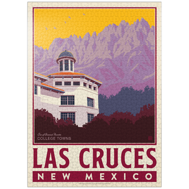 puzzleplate American College Towns: Las Cruces, NM 1000 Jigsaw Puzzle