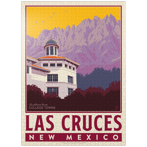 puzzleplate American College Towns: Las Cruces, NM 1000 Jigsaw Puzzle