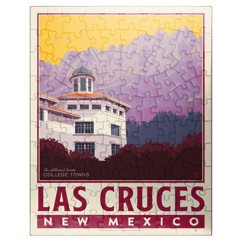 puzzleplate American College Towns: Las Cruces, NM 100 Jigsaw Puzzle