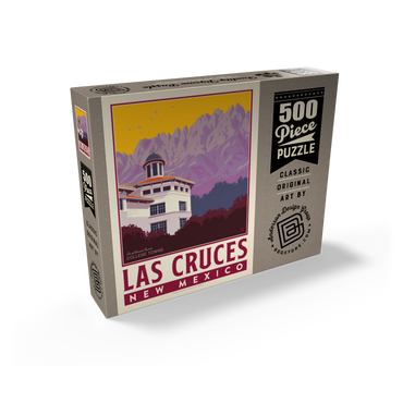 American College Towns: Las Cruces, NM 500 Jigsaw Puzzle box view2