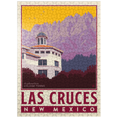 puzzleplate American College Towns: Las Cruces, NM 500 Jigsaw Puzzle