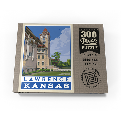 American College Towns: Lawrence, Kansas 300 Jigsaw Puzzle box view3