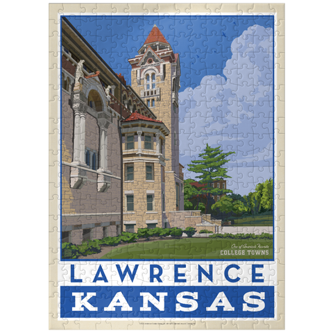 puzzleplate American College Towns: Lawrence, Kansas 300 Jigsaw Puzzle