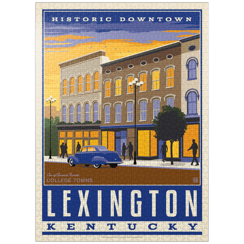 puzzleplate American College Towns: Lexington, KY 1000 Jigsaw Puzzle