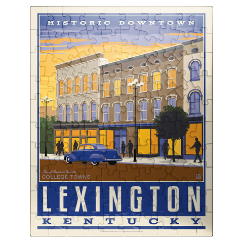 puzzleplate American College Towns: Lexington, KY 100 Jigsaw Puzzle